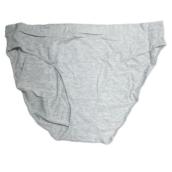MeUndies Light Gray Feel Free Bikini Cut Panties N0363 - Picture 1 of 4